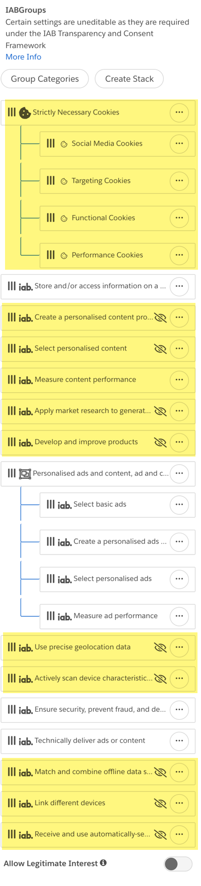 CookiePro Knowledge: OneTrust Settings Overview