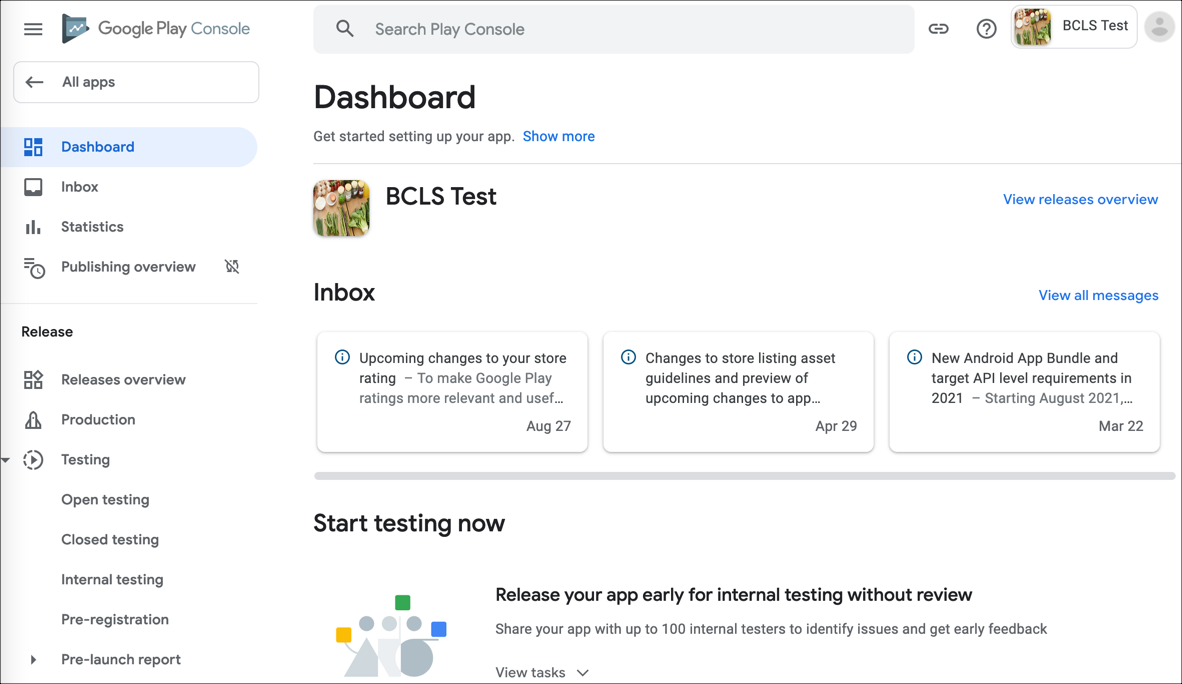 Upcoming changes to testing